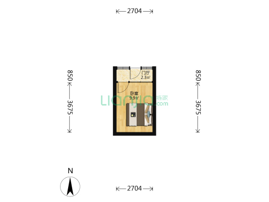 石板胡同 1室0厅0卫 15平方