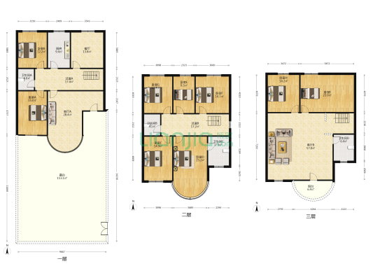 兴泰花园 9室3厅4卫 346平方