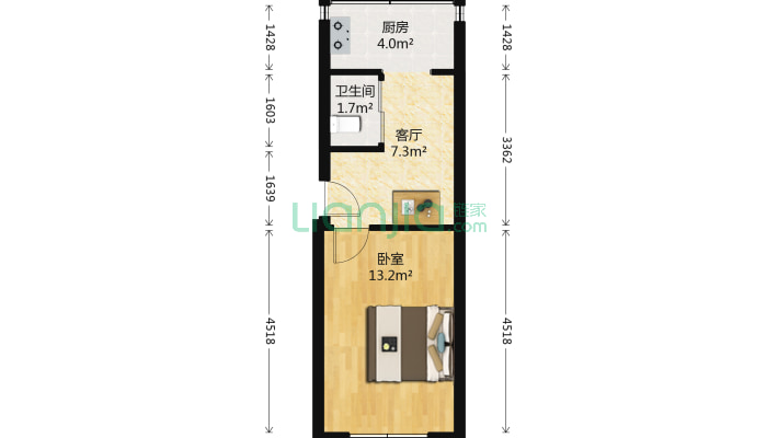 长福家园二手房实景图