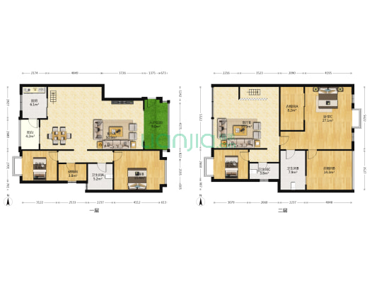 印象·首日封 4室2厅3卫 300平方