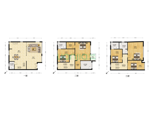 桂畔怡景湾 5室2厅5卫 294平方