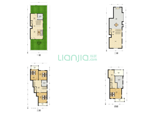 帝景天成 4室1厅3卫 316平方