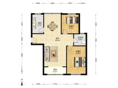 从幼儿园到高中师资充足，教学品质优.-涿州祥云瑞景小区户型图