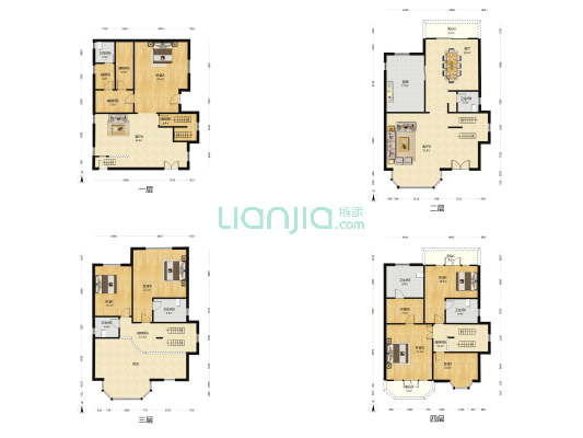 御翠园 6室3厅6卫 449平方