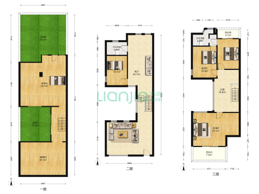中惠爱丁堡 5室1厅2卫 251平方