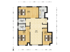 此房为高铁新区品质社区，精装修，可按揭-涿州华远海蓝城二期户型图