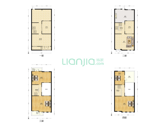 馥园鉴湖一号 4室1厅0卫 252平方