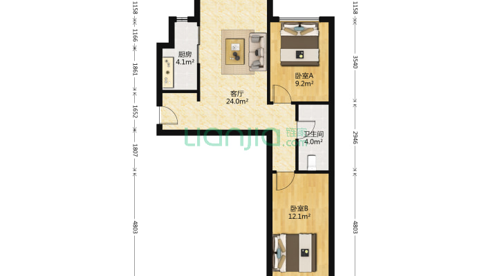 莲城花园一期二手房实景图