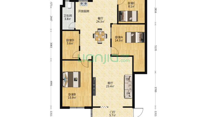 琼山区水务局小区二手房实景图