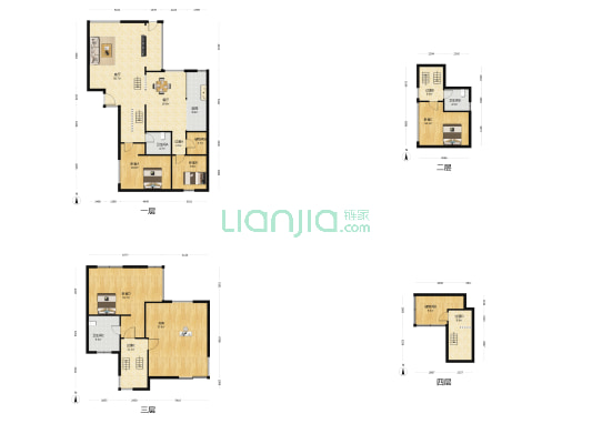 三利宅院一期 5室2厅3卫 330平方