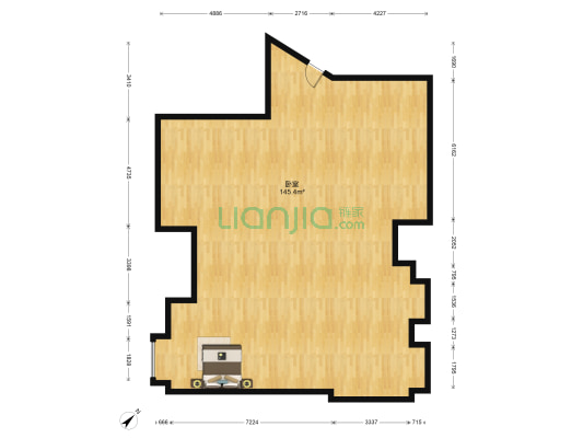 观府壹号四组团 1室0厅0卫 162平方