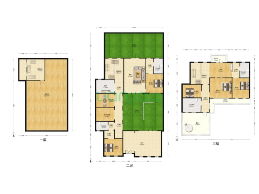 绿城悦庄 8室1厅4卫 634平方