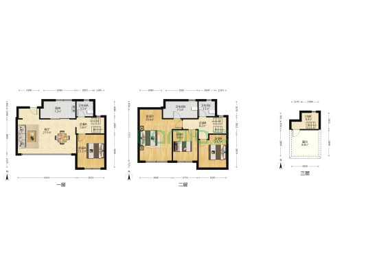 棠樾世家 4室1厅3卫 147平方