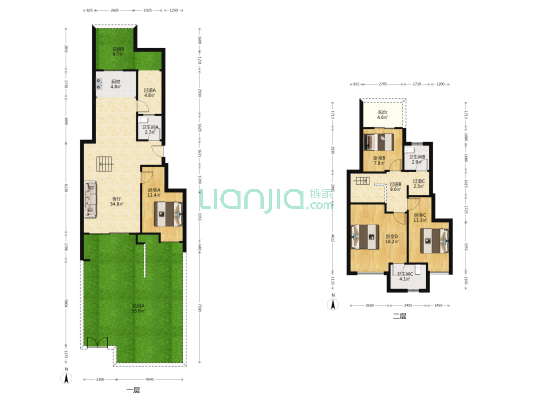 佳兆业悦府 4室1厅3卫 134平方