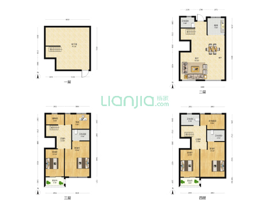 东湖留庄 6室1厅4卫 228平方