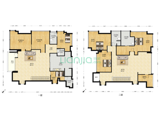 太子湾.湾玺 6室2厅5卫 410平方