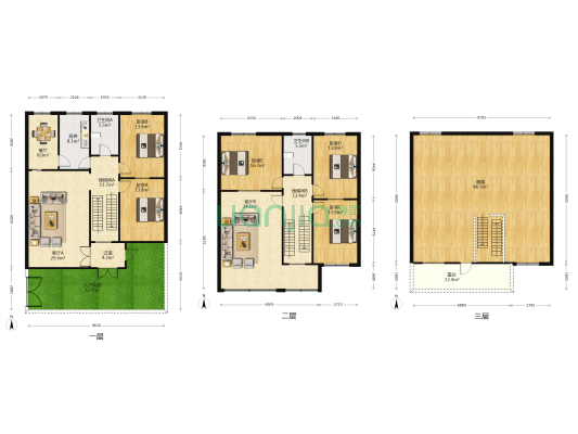 电西二巷 5室3厅2卫 196平方