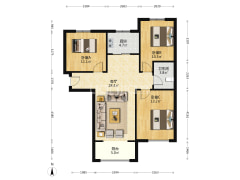 狮子城 南北三居 价格可议 房主诚心卖-涿州K2狮子城北区户型图