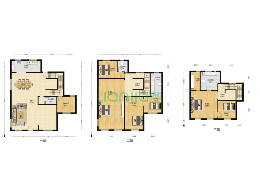 保利领秀山领世郡 6室1厅4卫 244平方