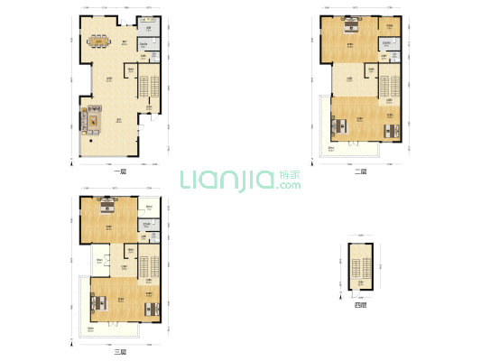 业达江山 6室2厅6卫 515平方