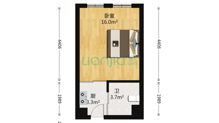 桂花城酒店公寓二手房实景图