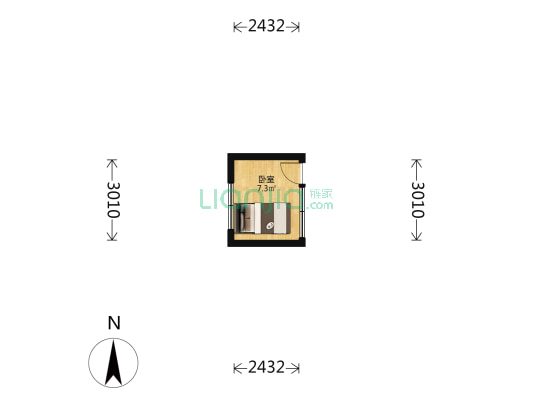 永宁胡同 1室0厅0卫 8平方