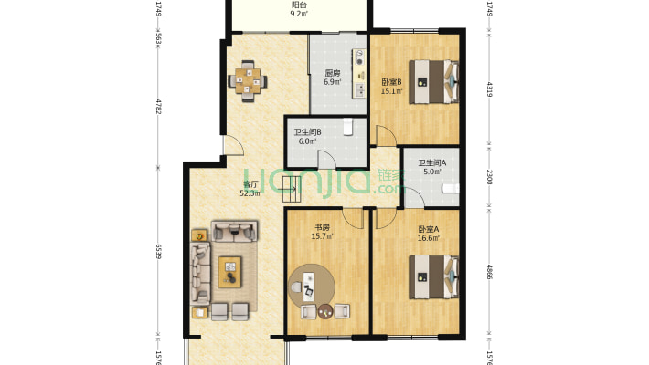 佳园小区二手房实景图