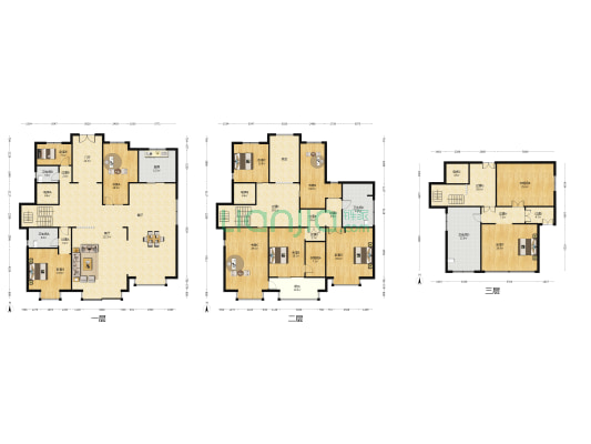 嘉华山庄 9室1厅4卫 470平方