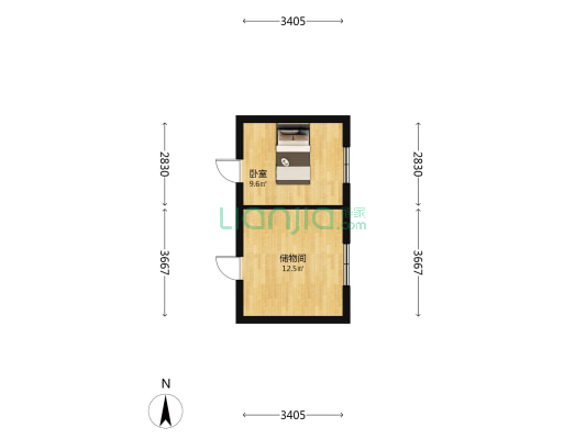 付庄巷 1室0厅0卫 34平方