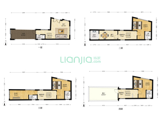 大市直街 4室2厅5卫 150平方