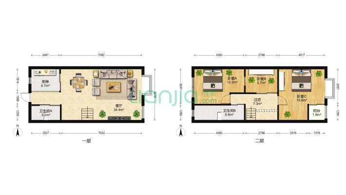 文苑商住楼二手房实景图