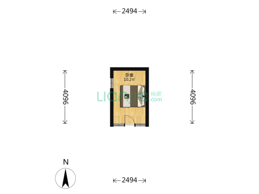 宏大胡同 1室0厅0卫 15平方