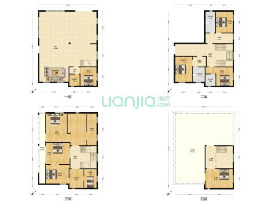 神涌小区 10室1厅3卫 435平方