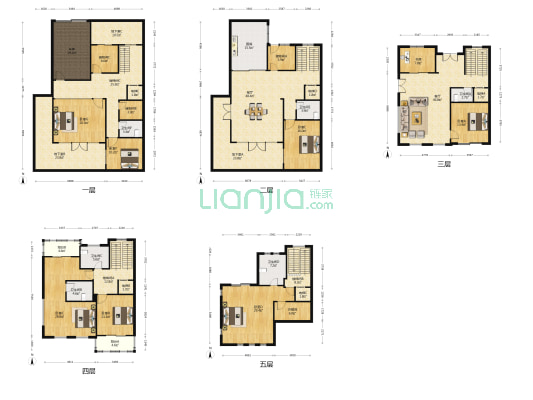 九城家天下新座 8室2厅6卫 402平方