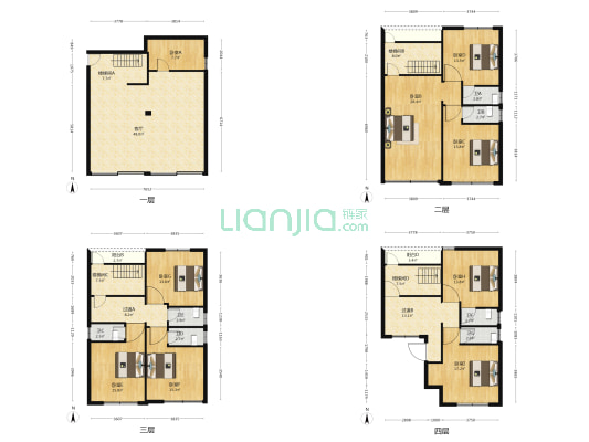 深湾村 9室1厅7卫 277平方