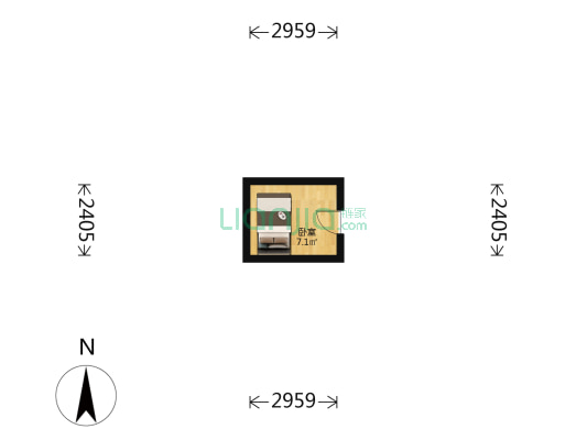 西杨茅胡同 1室0厅0卫 11平方