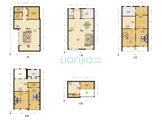 宁兴城市广场 6室2厅3卫 302平方