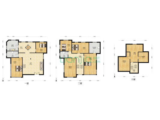 梅园山庄1区 5室2厅3卫 225平方
