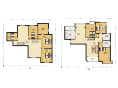 园林式小区，带下跃，买一层带一层，配套齐全。-涿州君临天下御景园户型图