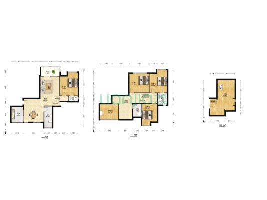 全新装修、通透洋房、园林式小区、朝中庭、出入方便-户型图
