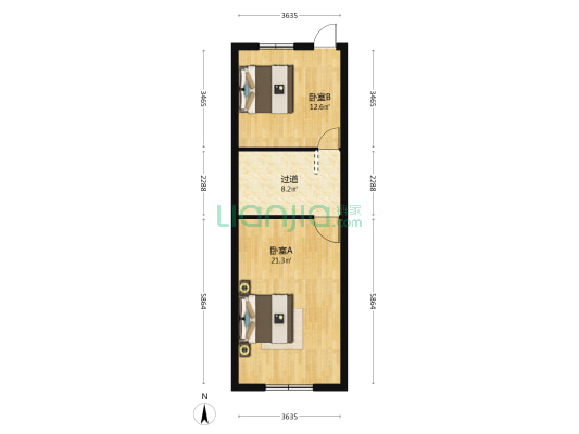 环城东路（上虞区） 2室0厅0卫 152平方