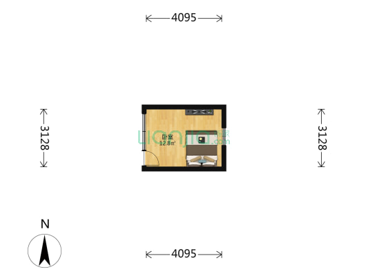 水车胡同 1室0厅0卫 16平方