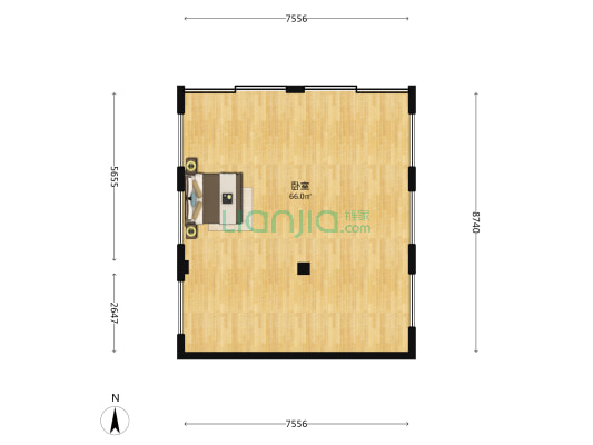 德溪路 1室0厅0卫 86平方