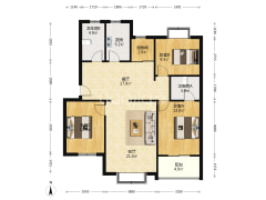 小区环境良好，车位充足，全明格局三居，房本满五-涿州宏远景园户型图