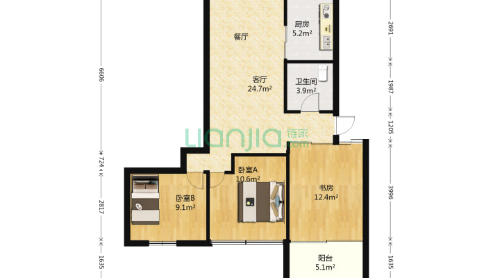 福建省艺术馆宿舍二手房实景图