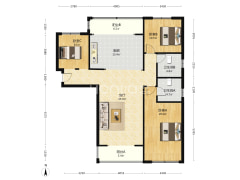 有房本 有车位 不临火车道 装修花了30万 采光没问题-涿州北京城建·德信御府户型图