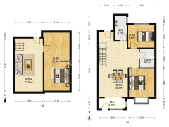 香邑溪谷悦都 这是一套城市人追求的院子房-涿州香邑溪谷悦都小区户型图