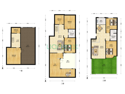 世嘉星海 4室2厅2卫 89平方
