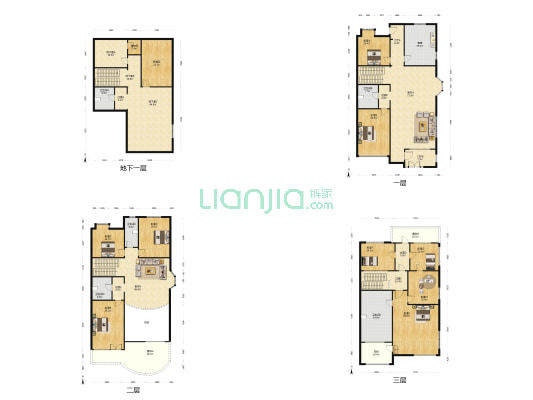 仁爱濠景庄园福景园 9室2厅5卫 535平方