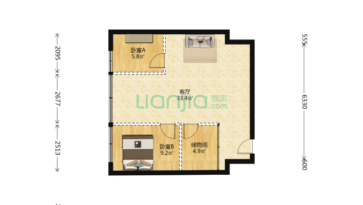 丽苑大厦二手房实景图